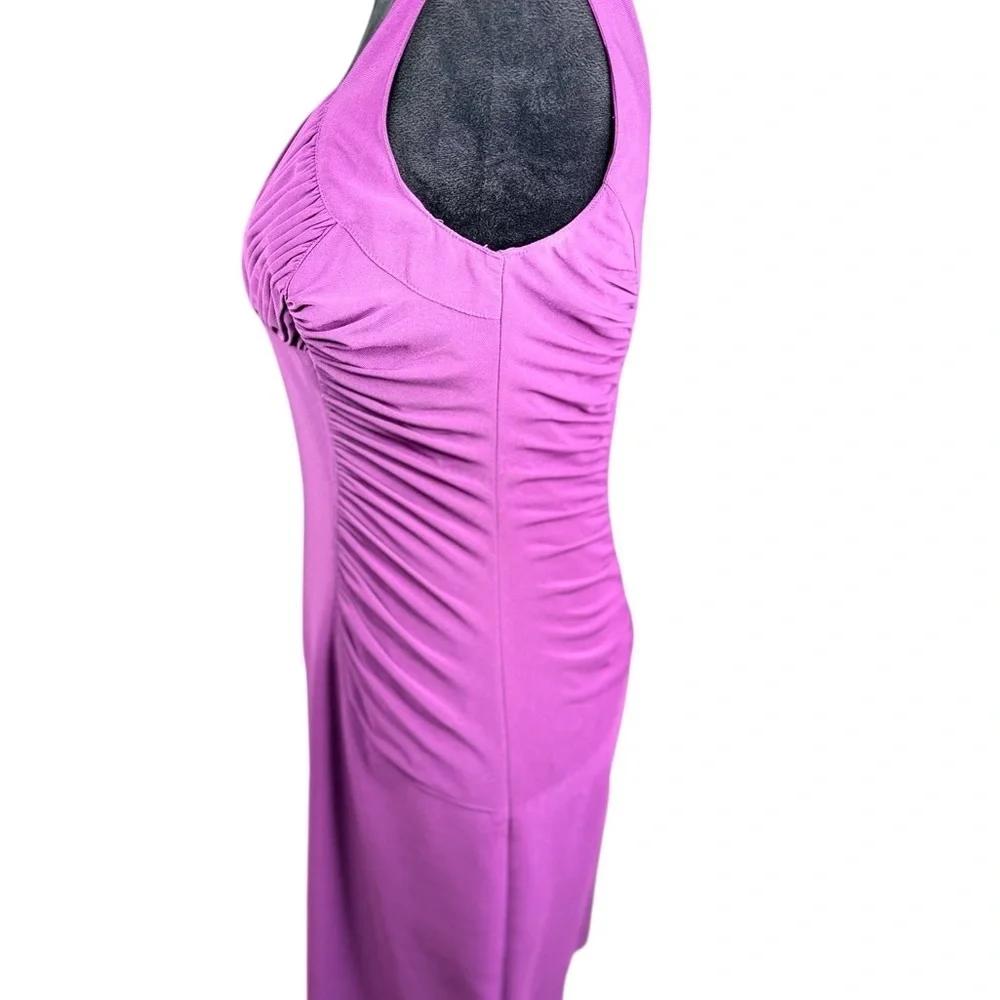 Andre Oliver Pink Ruched Sheath Mini Dress - Picture 3 of 7